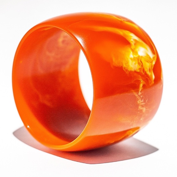 HANDMADE Mars Vintage Repr Mod Lucite Bangle/Cuff! - Picture 3 of 8